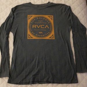 Men's RVCA long sleeve shirt